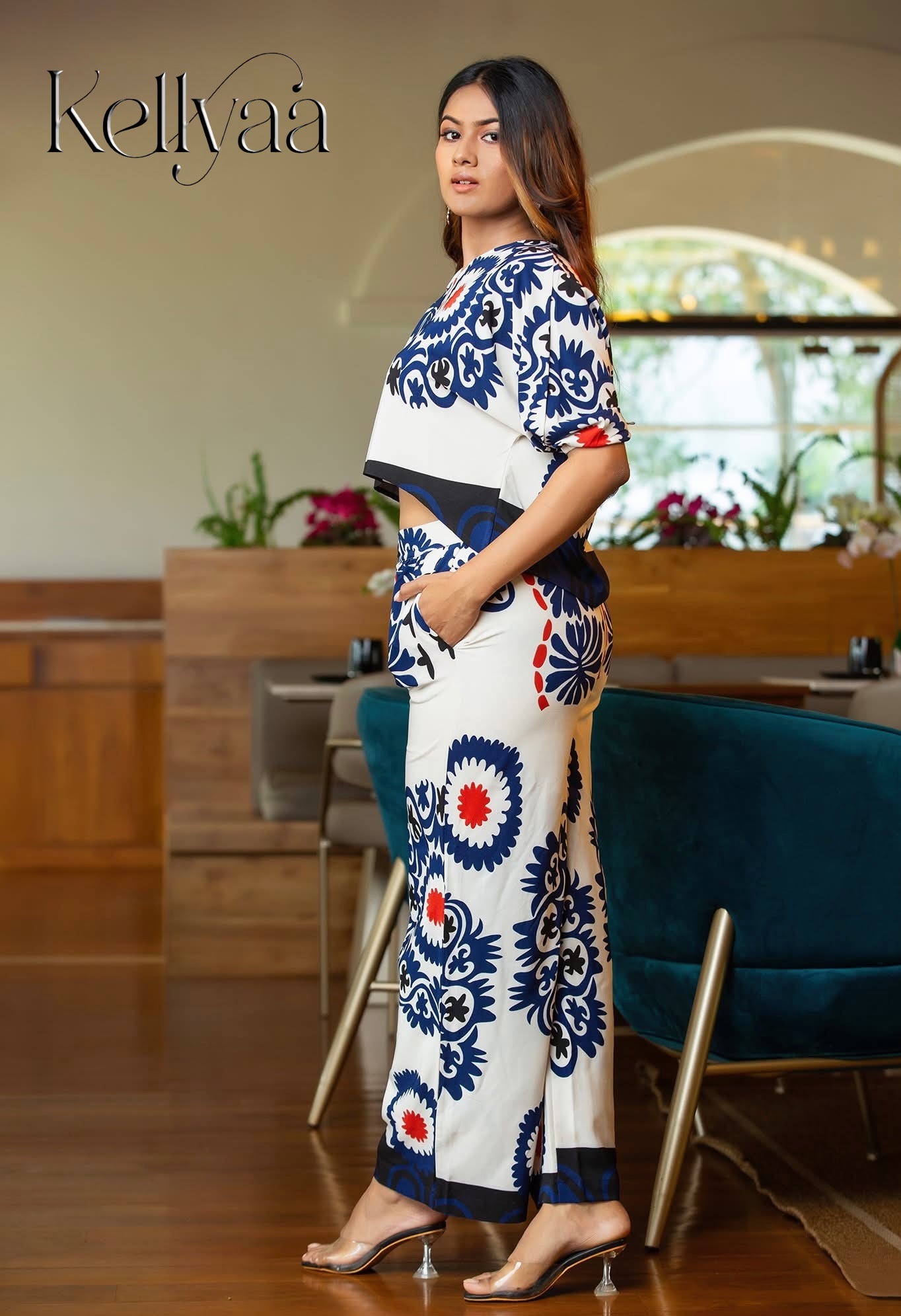 Boho Blossom Printed Co-ord Set