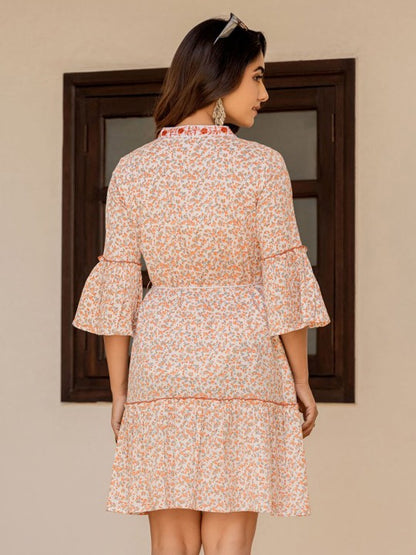 Sunshine Bloom Floral Dress